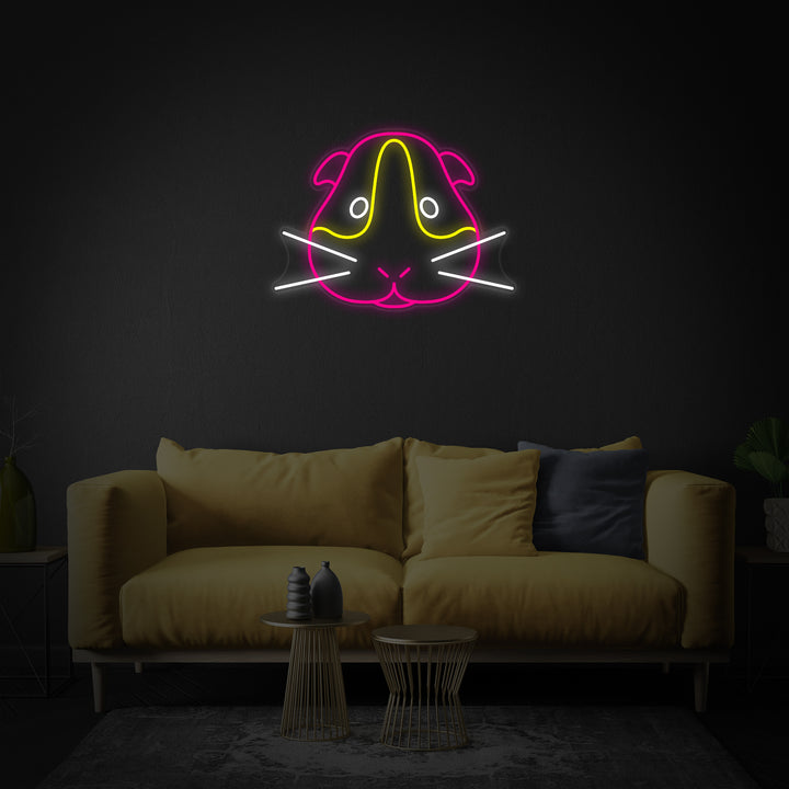 "Conejillo De Indias" Letreros Neon