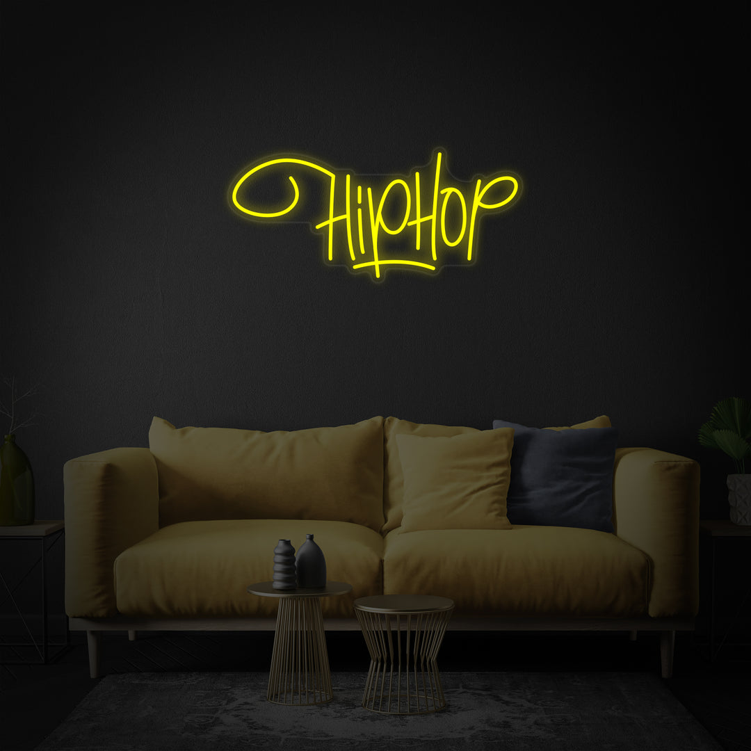 "Música De Hip Hop Rap" Letreros Neon