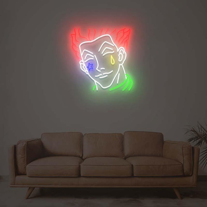 "Hisoka" Letreros Neon