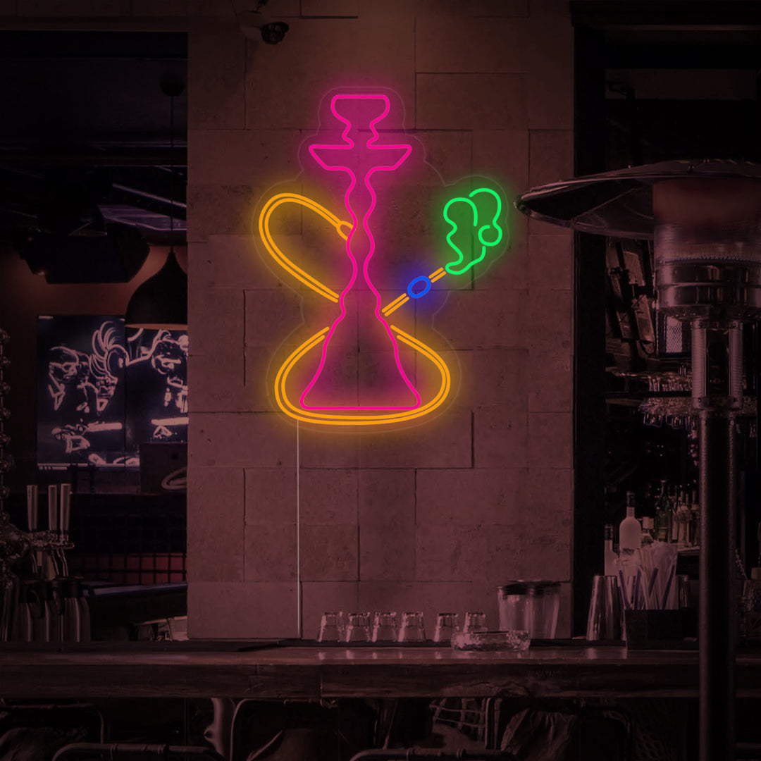 "Bar De Ambiente De Shisha" Letreros Neon