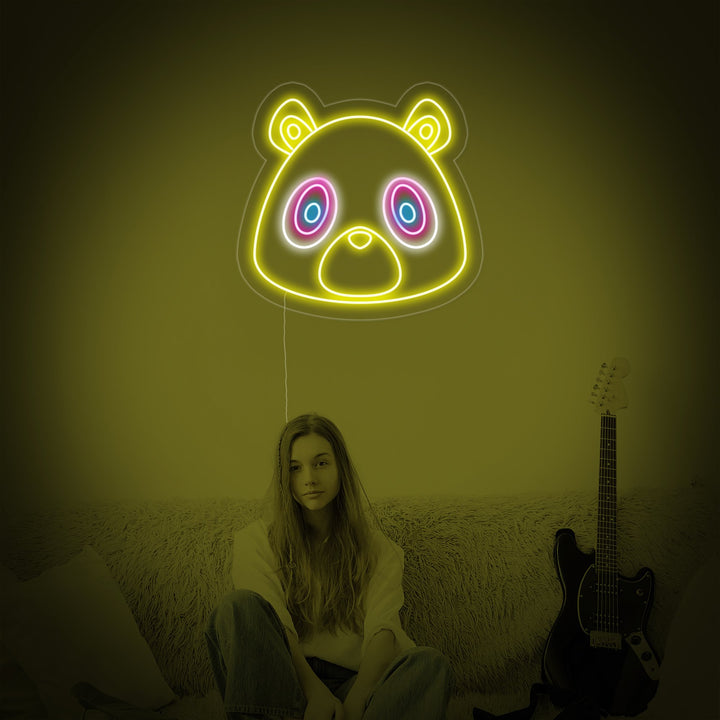 "Graduation Bear" Letreros Neon