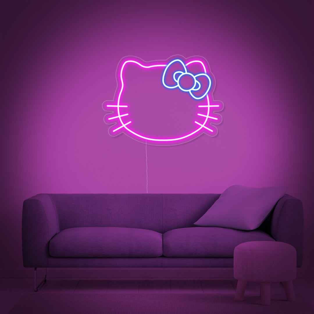 "Kitty Cat" Letreros Neon