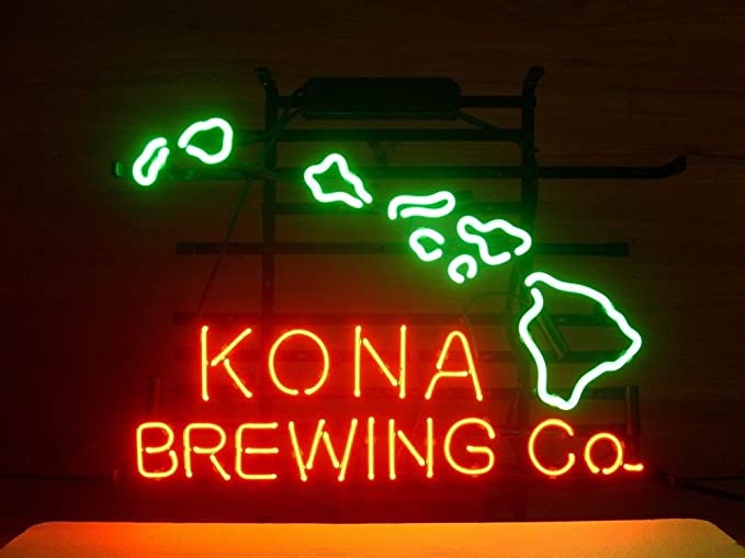 "Kona Brewing Co Beer" Letreros Neon