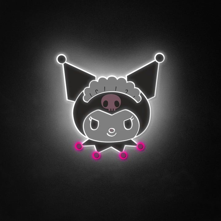 "Kuro Cat, personaje de dibujos animados" Neon Like