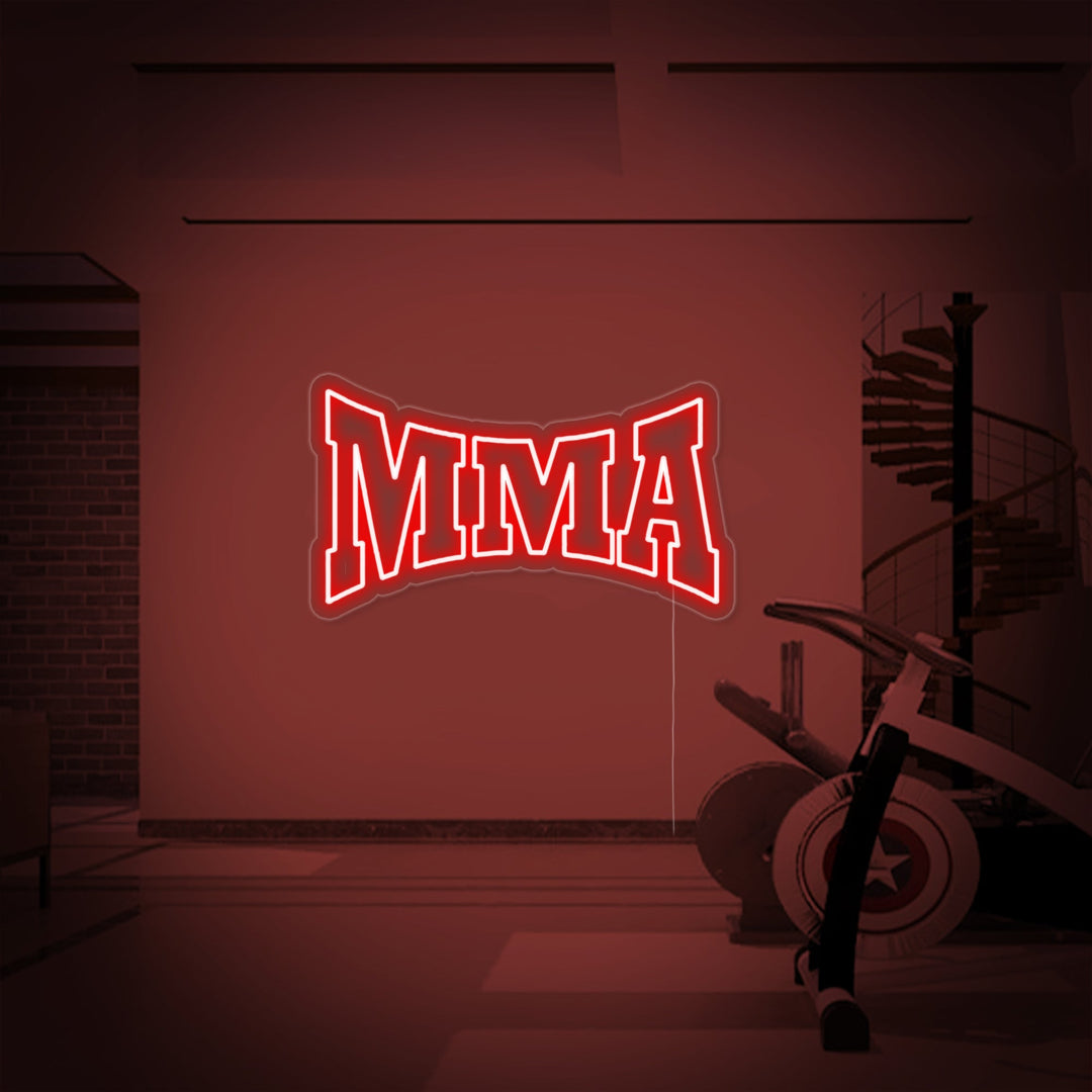 "MMA" Letreros Neon