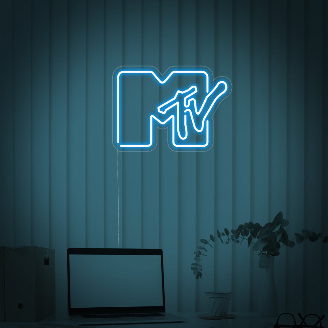 "MTV logotyp" Letreros Neon