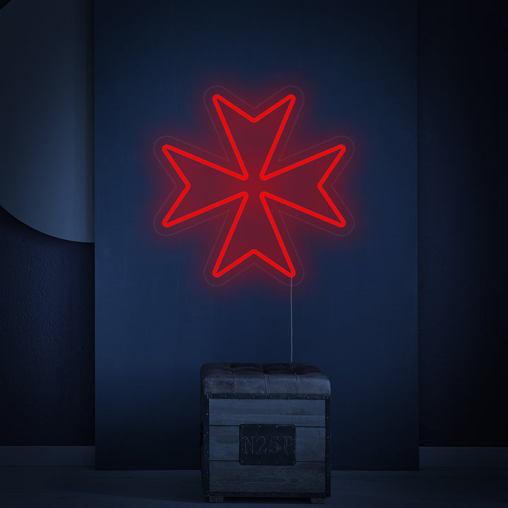 "Cruz De Malta" Letreros Neon