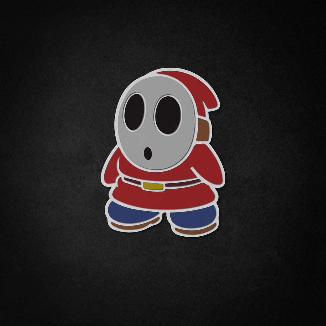 "Mario Shy Guy" Neon Like