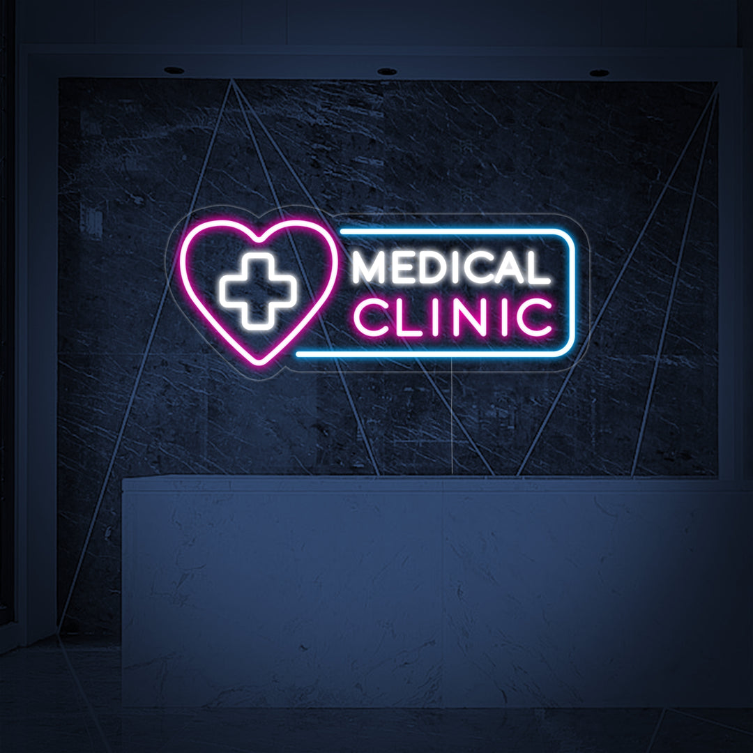 "Medical Clinic" Letreros Neon