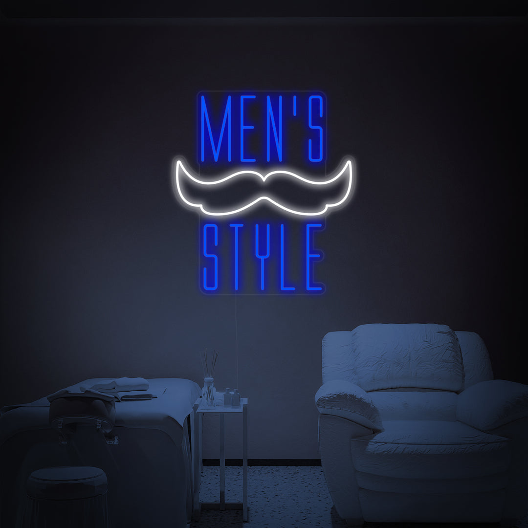 "Mens Style" Letreros Neon