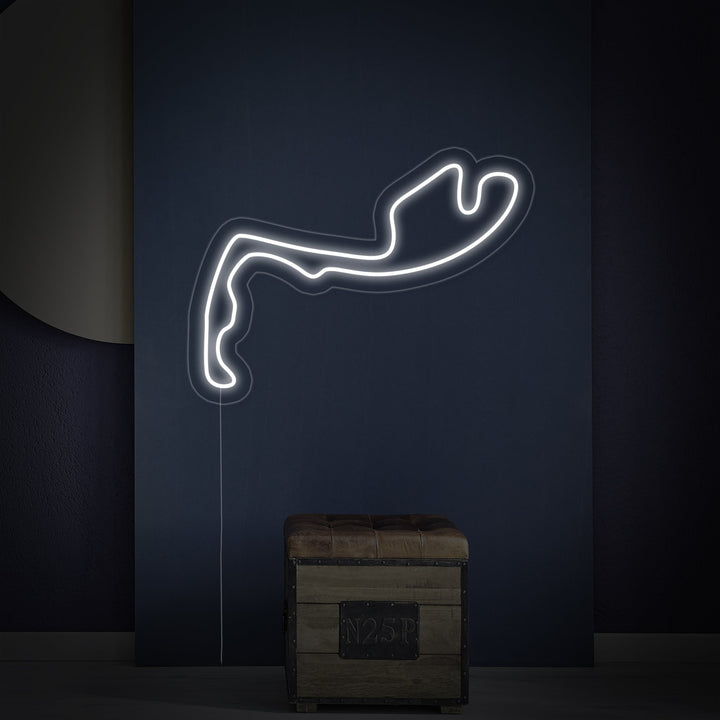 "Circuito De F1 De Mónaco" Letreros Neon