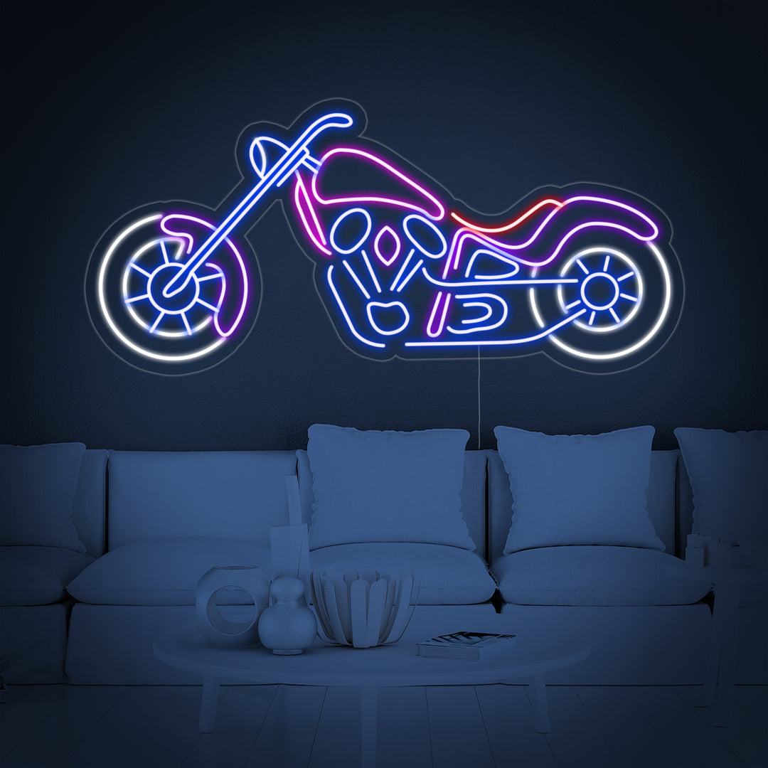 "Motocicleta" Letreros Neon