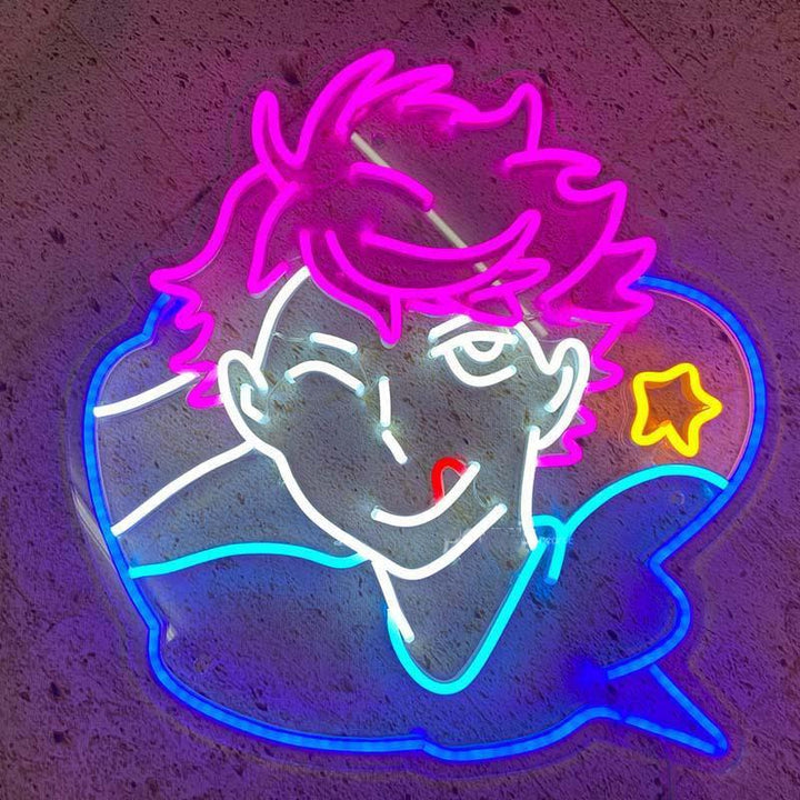 "Anime De Oikawa Tooru" Letreros Neon