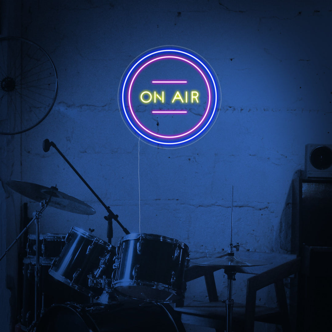 "On Air" Letreros Neon