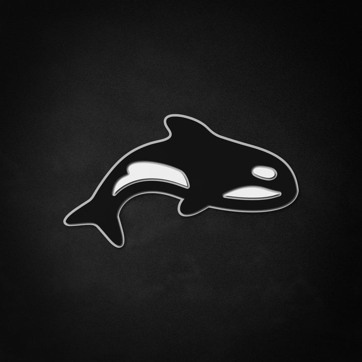 "Orca ballena" Neon Like