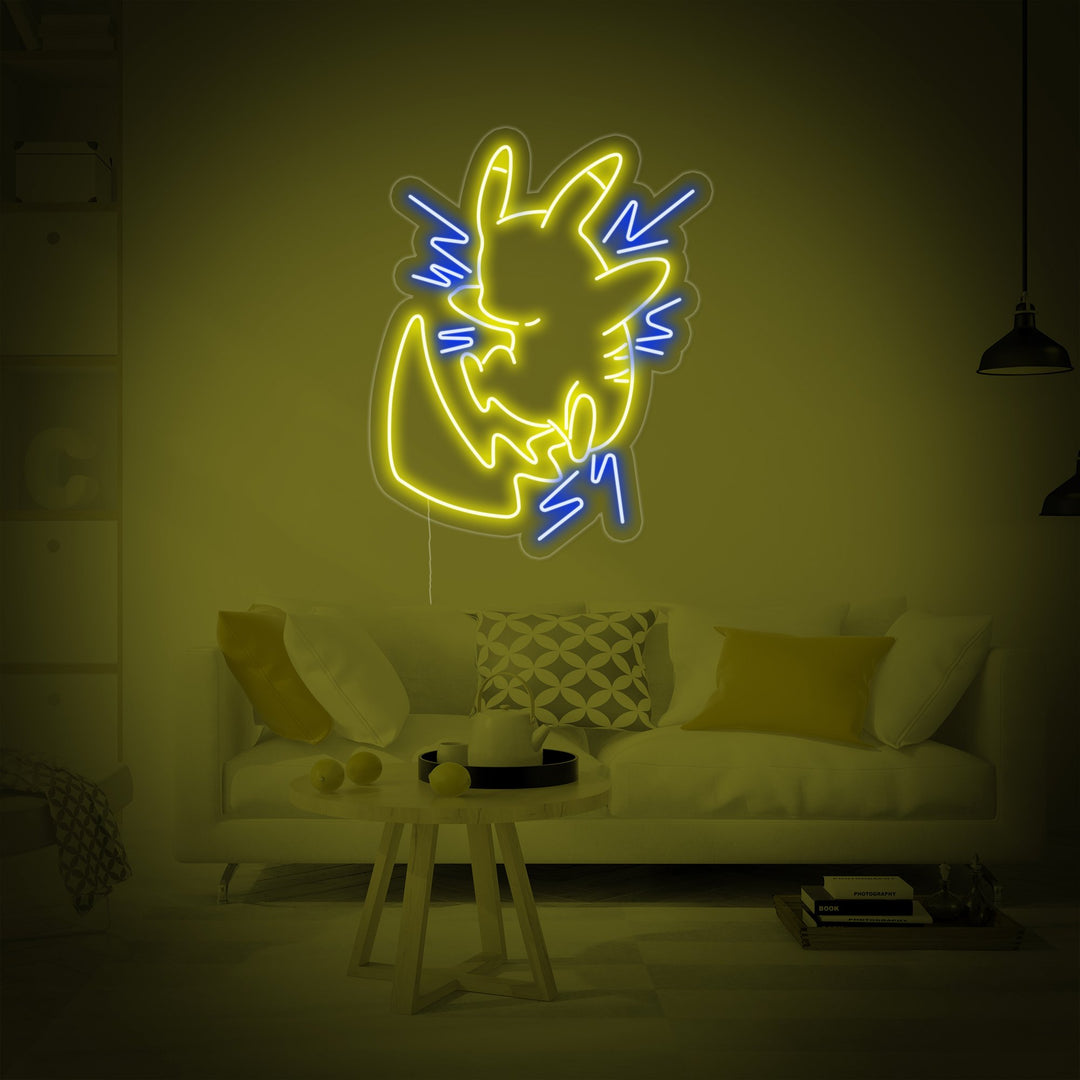 Pikachu Letrero Led Pikachu Letreros Neon - HAPPYNEON – CARTELNEON