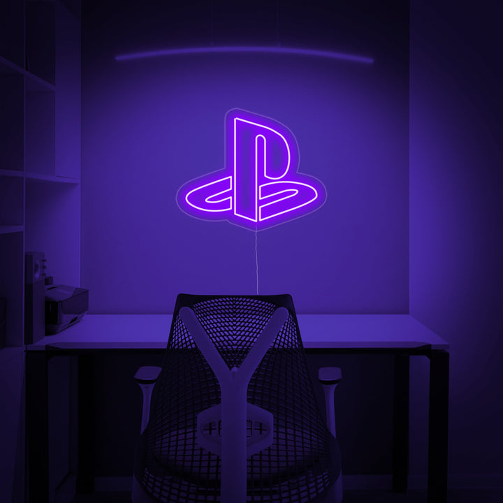 "Play Logotipo" Letreros Neon