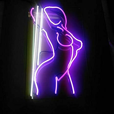 "Pole Dance Girl" Letreros Neon