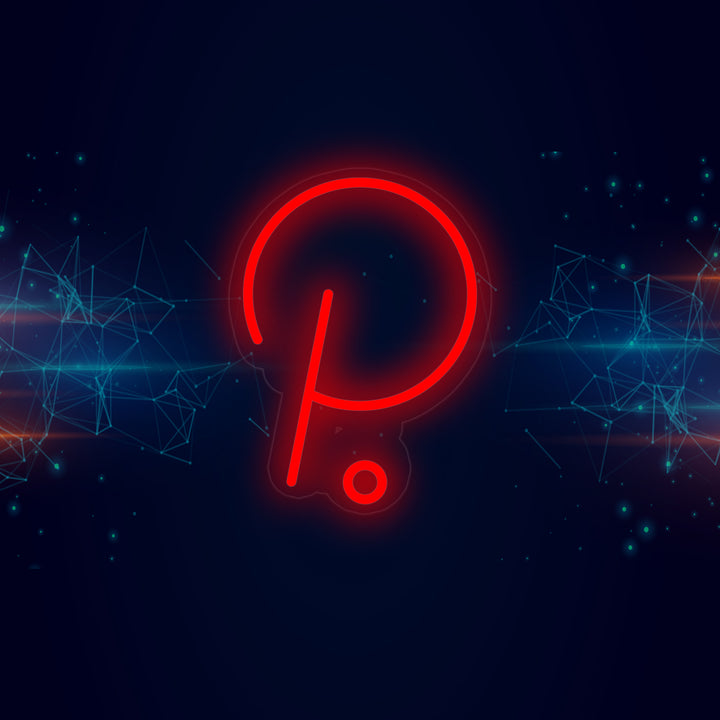 "Logo Polkadot" Letreros Neon