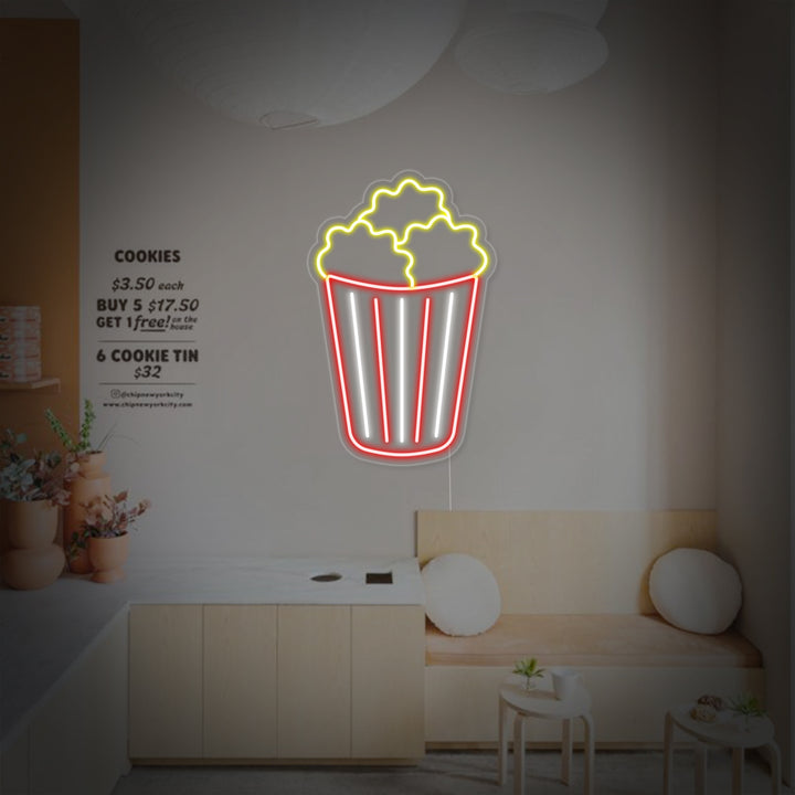 "Palomitas" Letreros Neon
