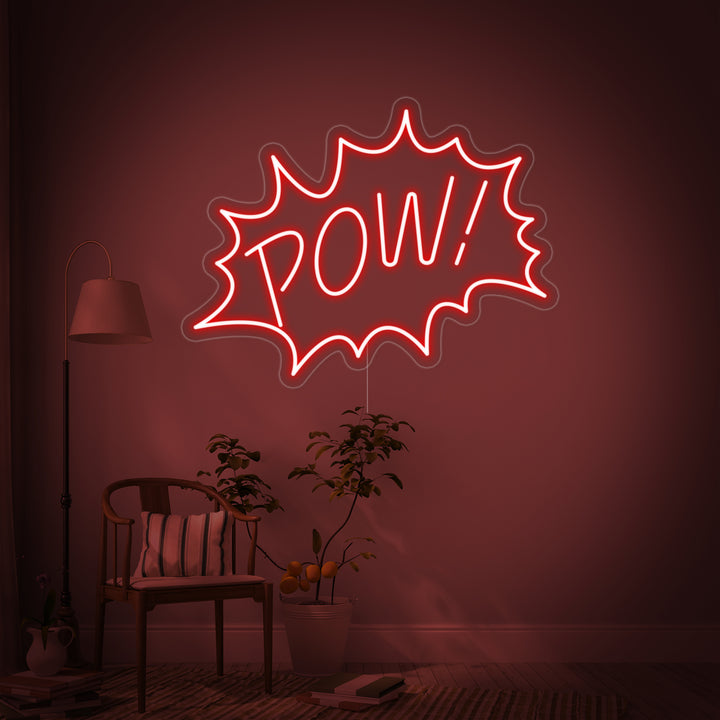 "Pow" Letreros Neon