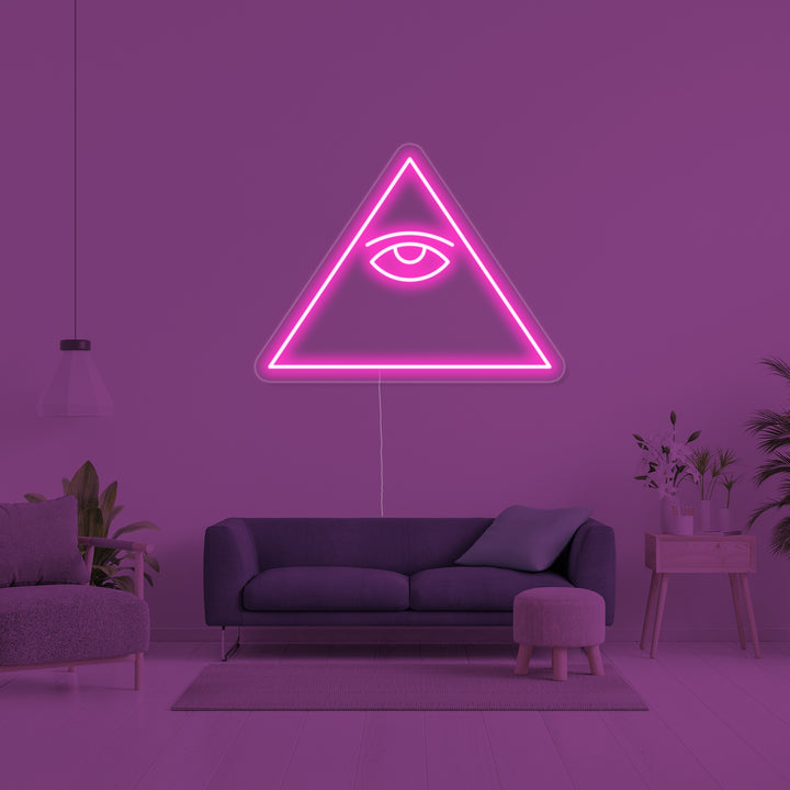 "Ojo Psíquico" Letreros Neon
