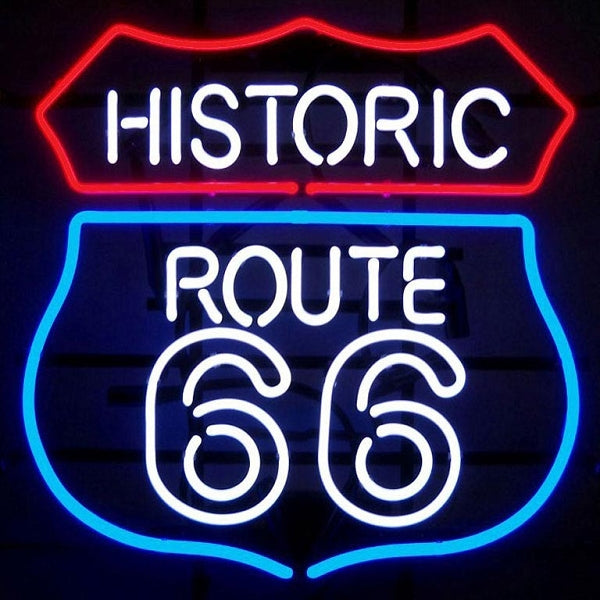 "Ruta 66" Letreros Neon