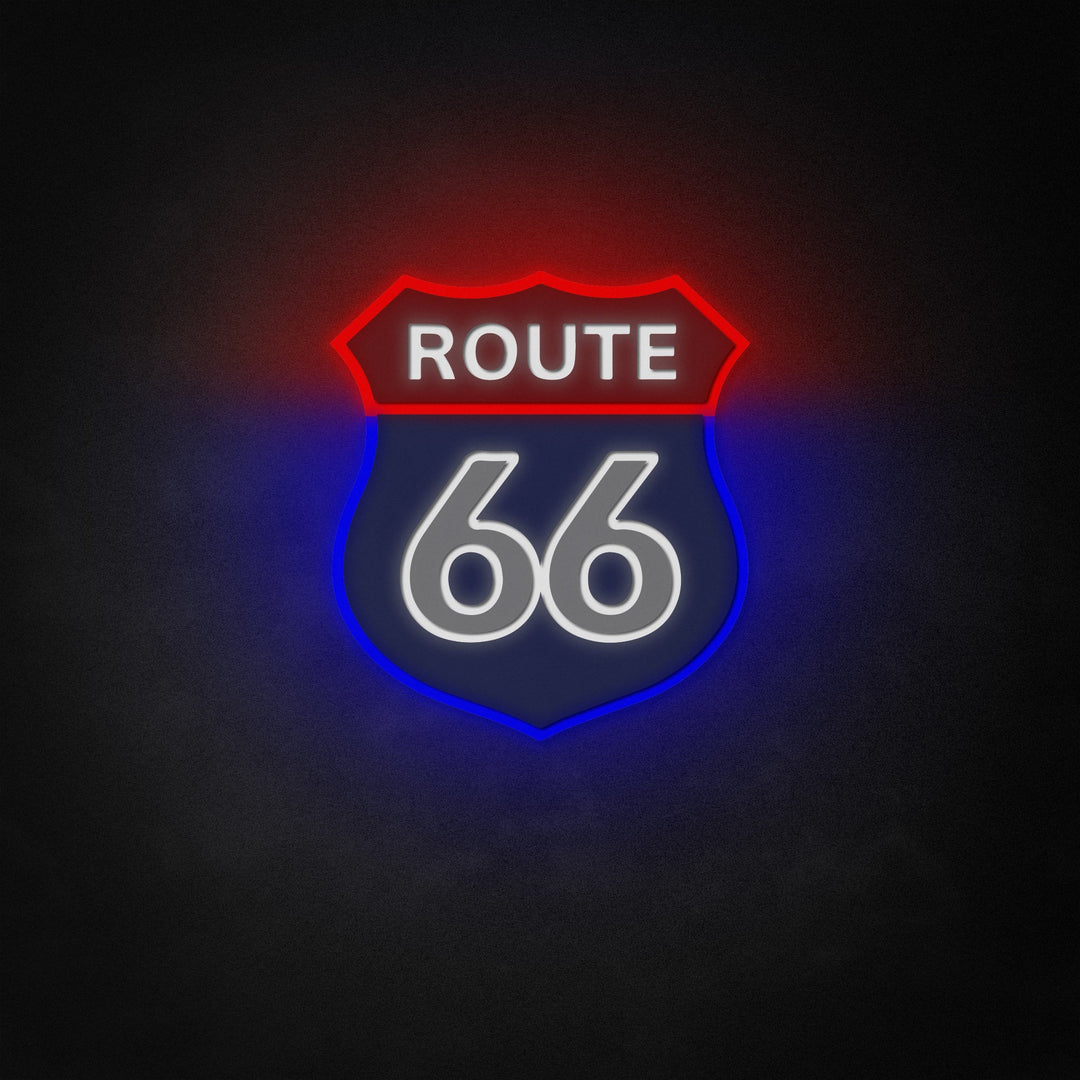 "Ruta 66" Neon Like