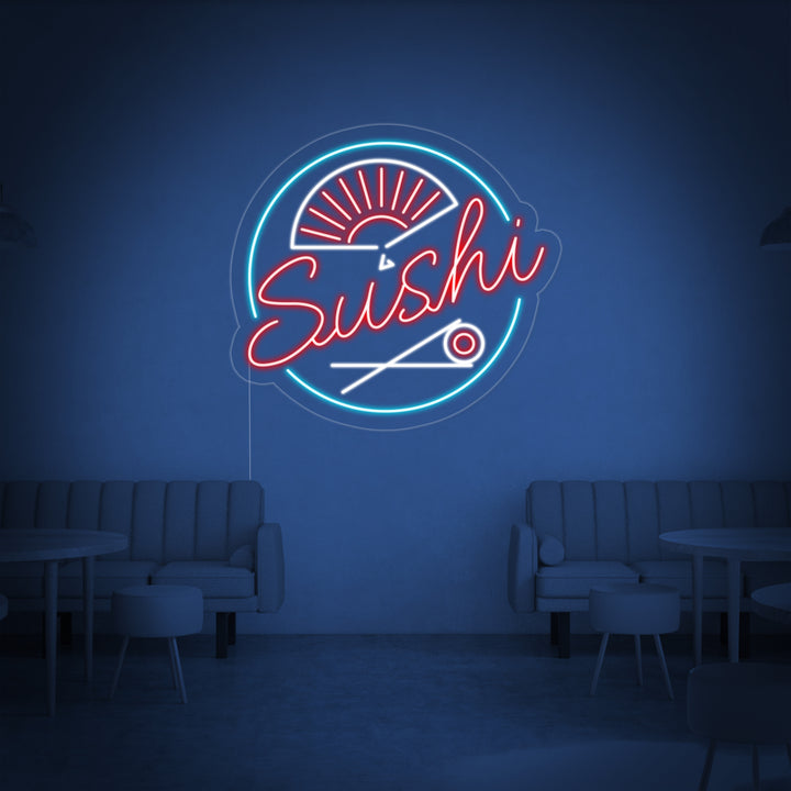 "Sushi" Letreros Neon