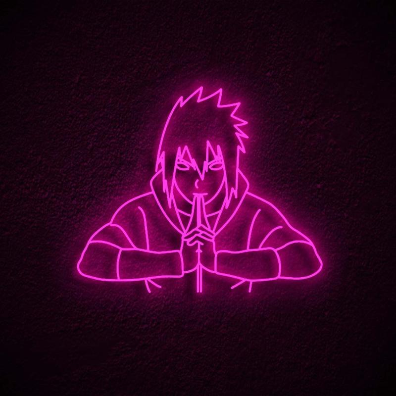 "Sasuke" Letreros Neon