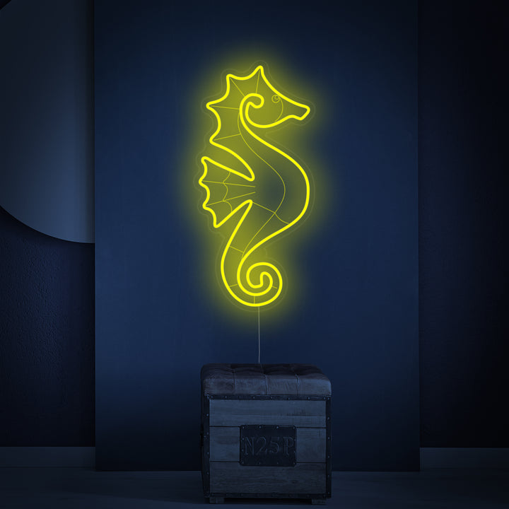 "Caballito De Mar" Letreros Neon
