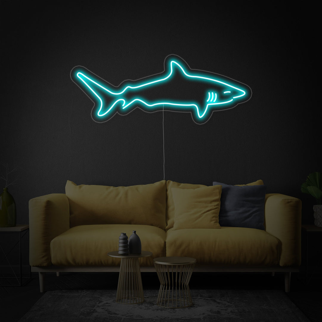 "Tiburón" Letreros Neon