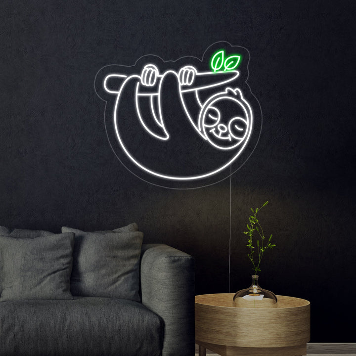"Perezoso" Letreros Neon