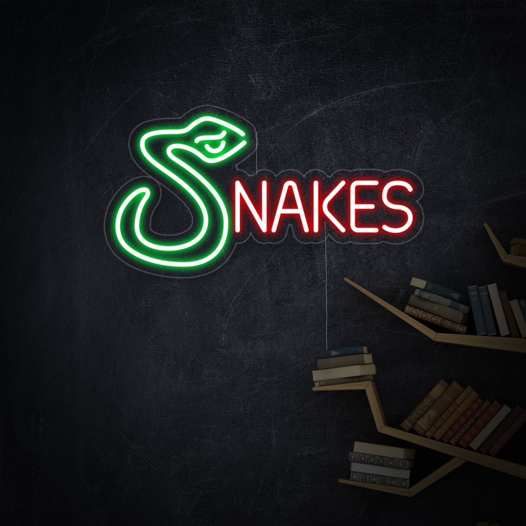 "Snakes" Letreros Neon