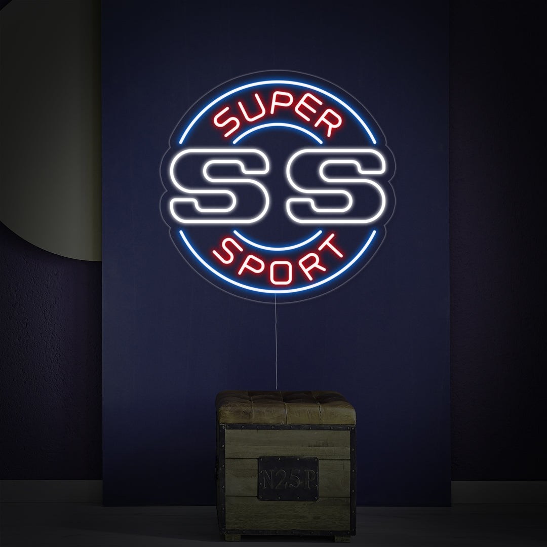 "Ss Super Sport" Letreros Neon