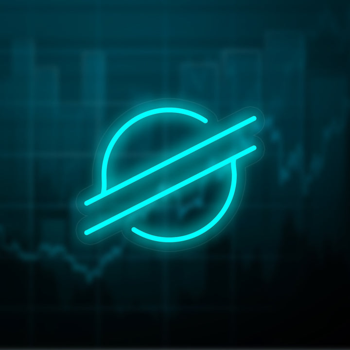 "Logo Stellar Xlm" Letreros Neon
