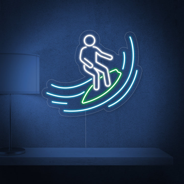 "Surfista" Letreros Neon