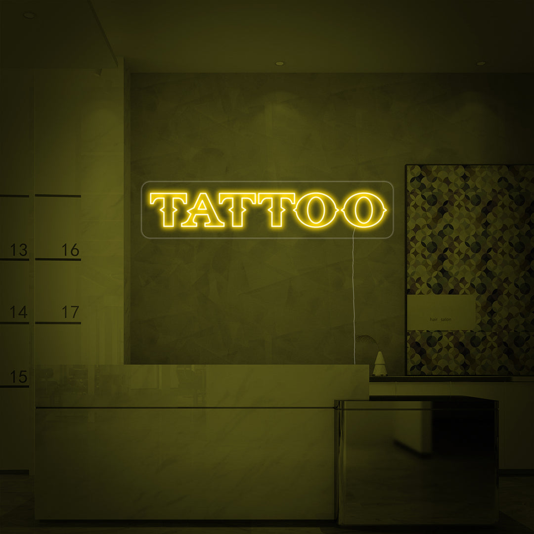 "Tattoo" Letreros Neon