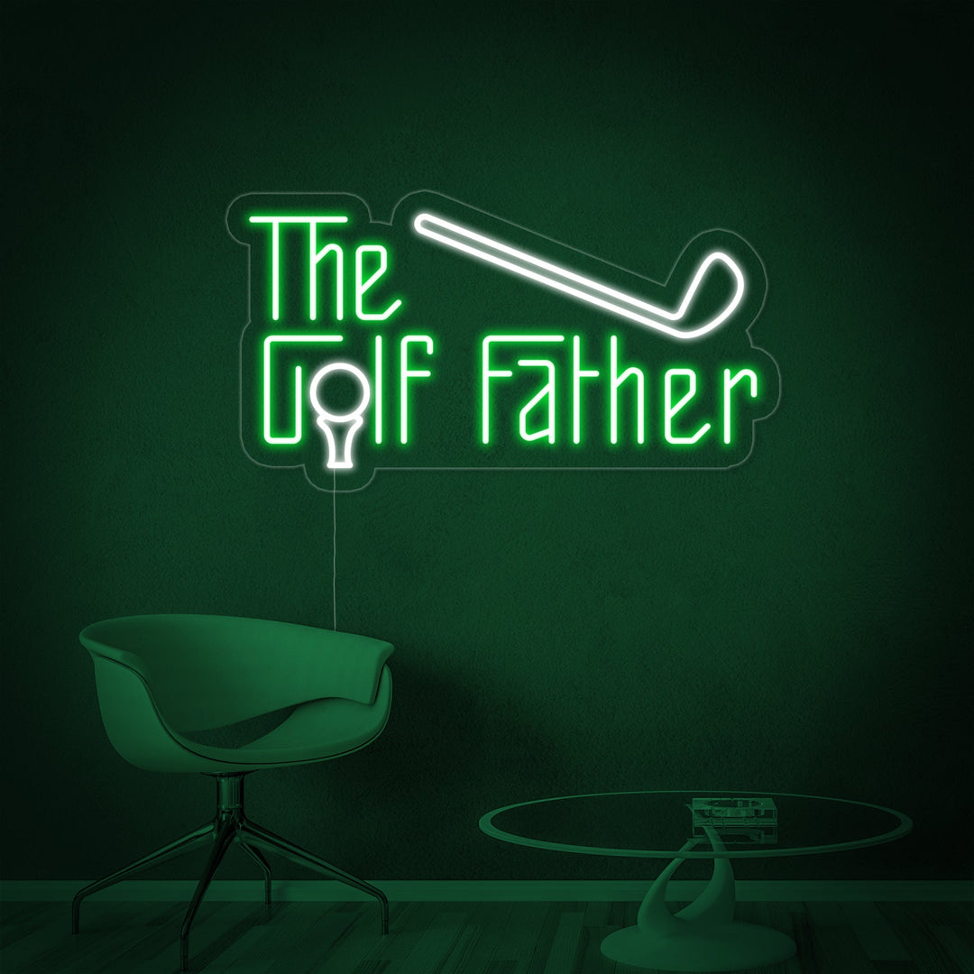 "The Golf Father" Letreros Neon