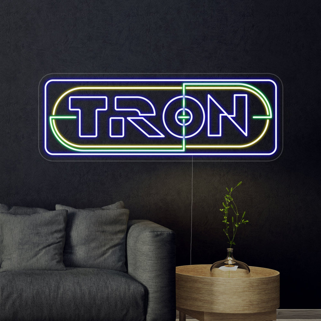"Tron" Letreros Neon