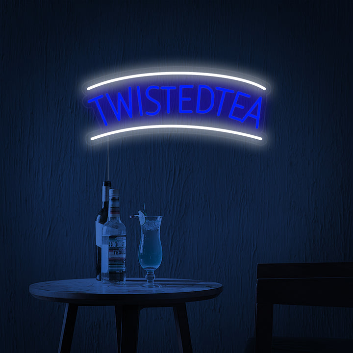 "Bar De Cerveza Twisted Tea Vintage" Letreros Neon