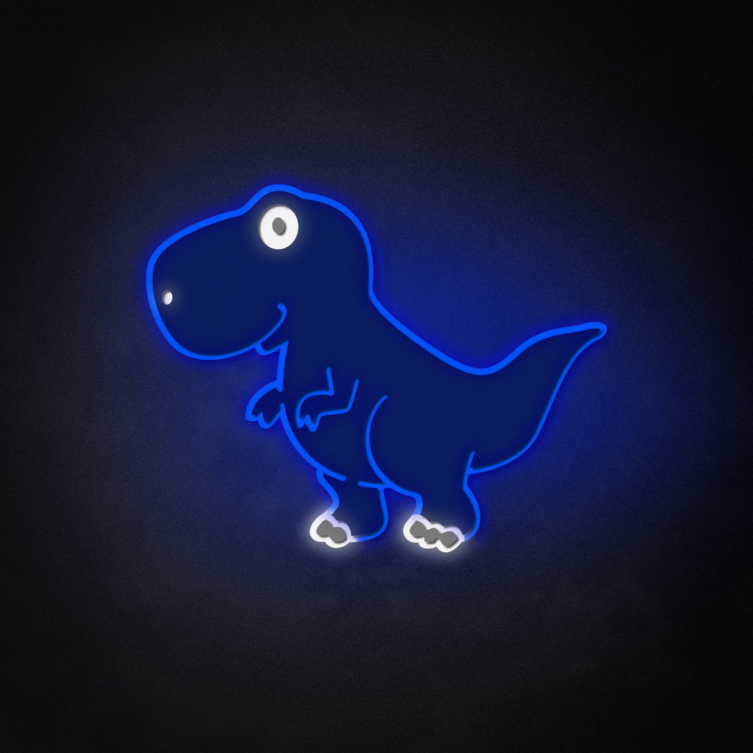 "Tiranosaurio Rex" Neon Like