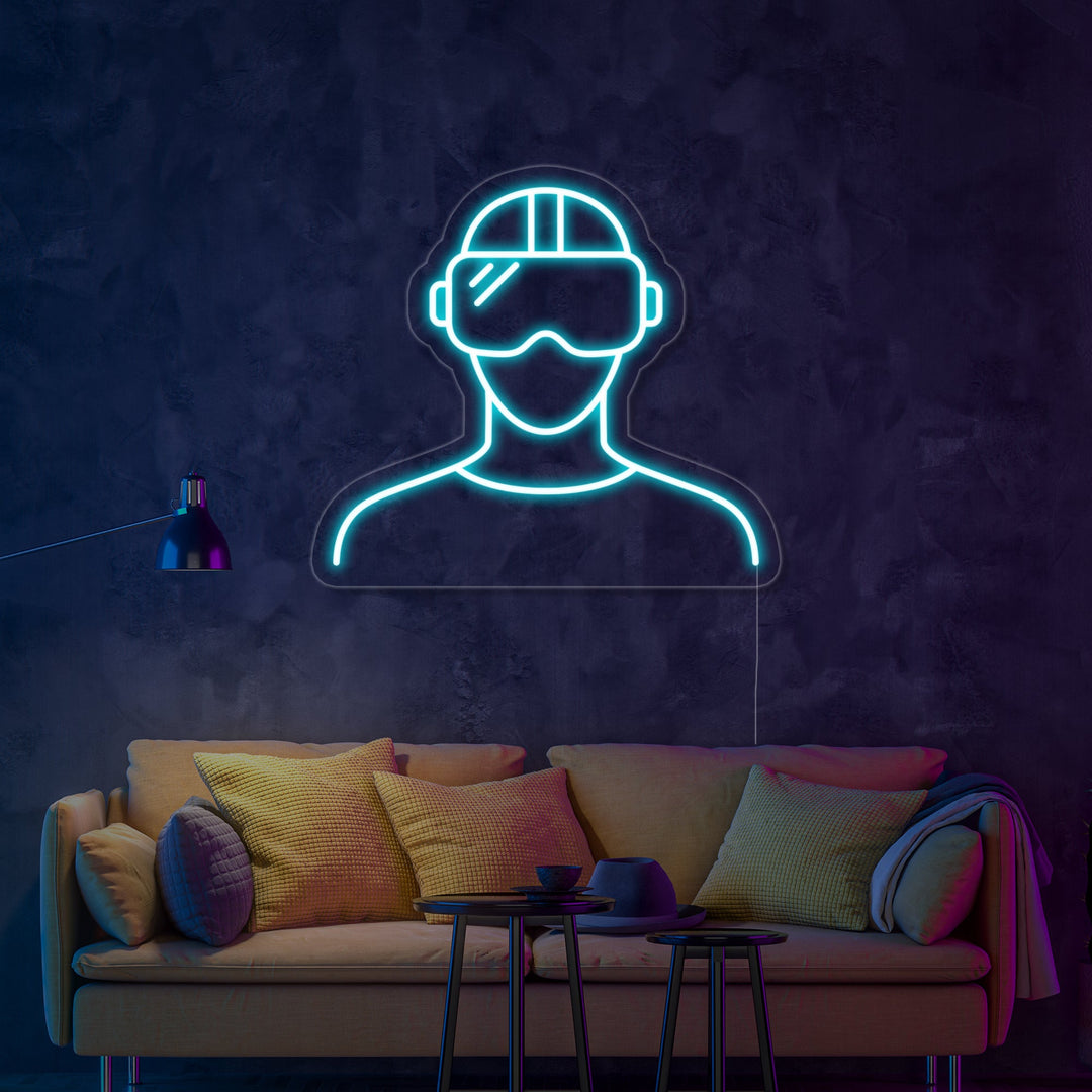 "Auriculares VR" Letreros Neon