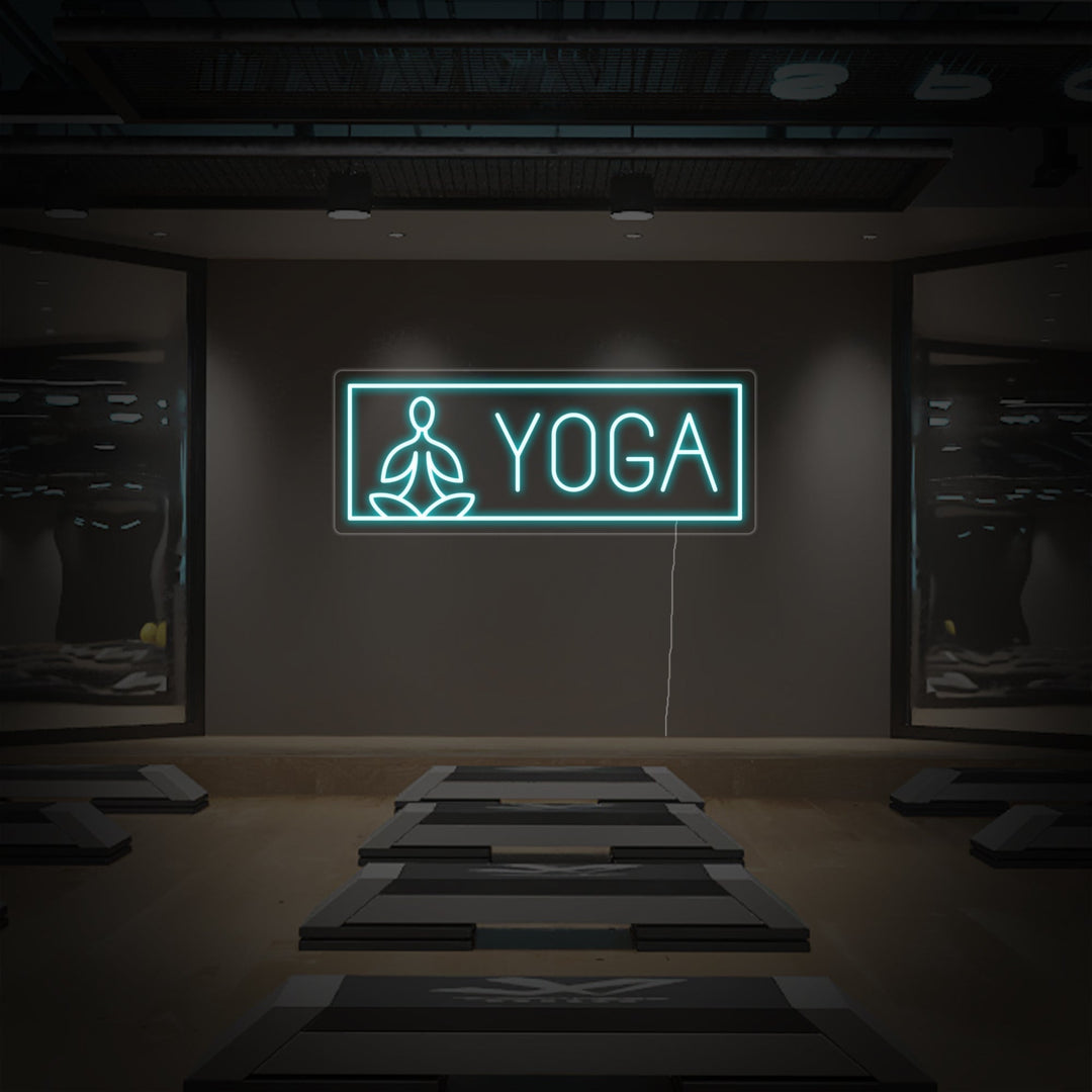 "Yoga, Meditación, Personas" Letreros Neon