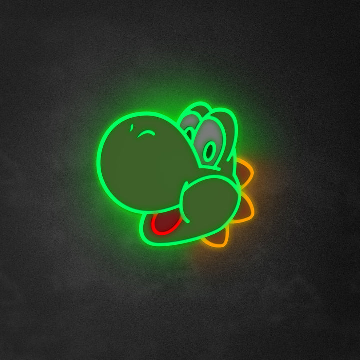 "Yoshi Sign" Neon Like