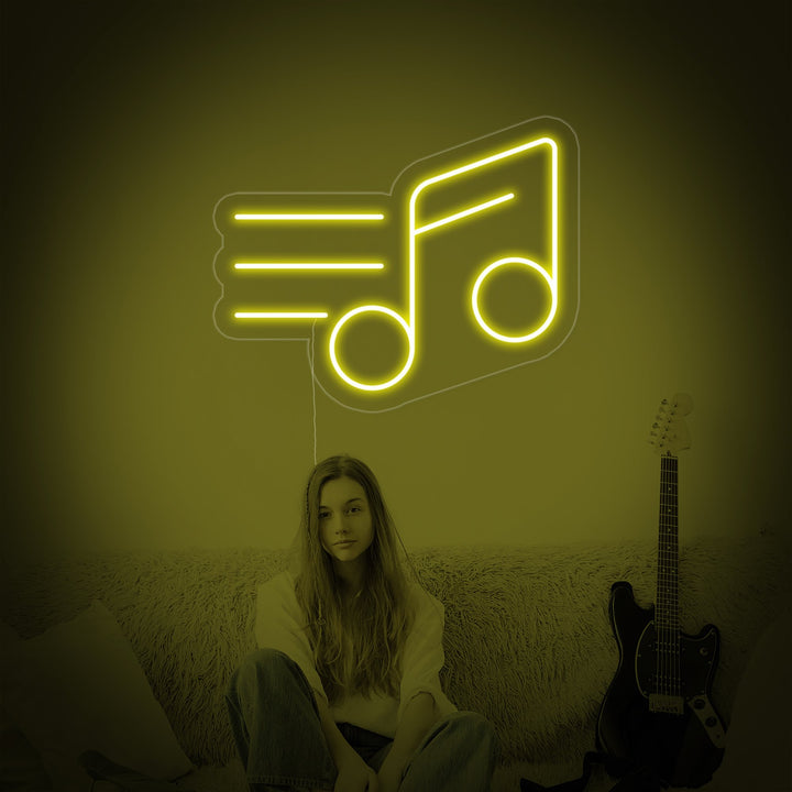 "Nota Musical" Letreros Neon