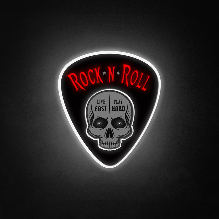 "Rock N Roll, Calavera" Neon Like