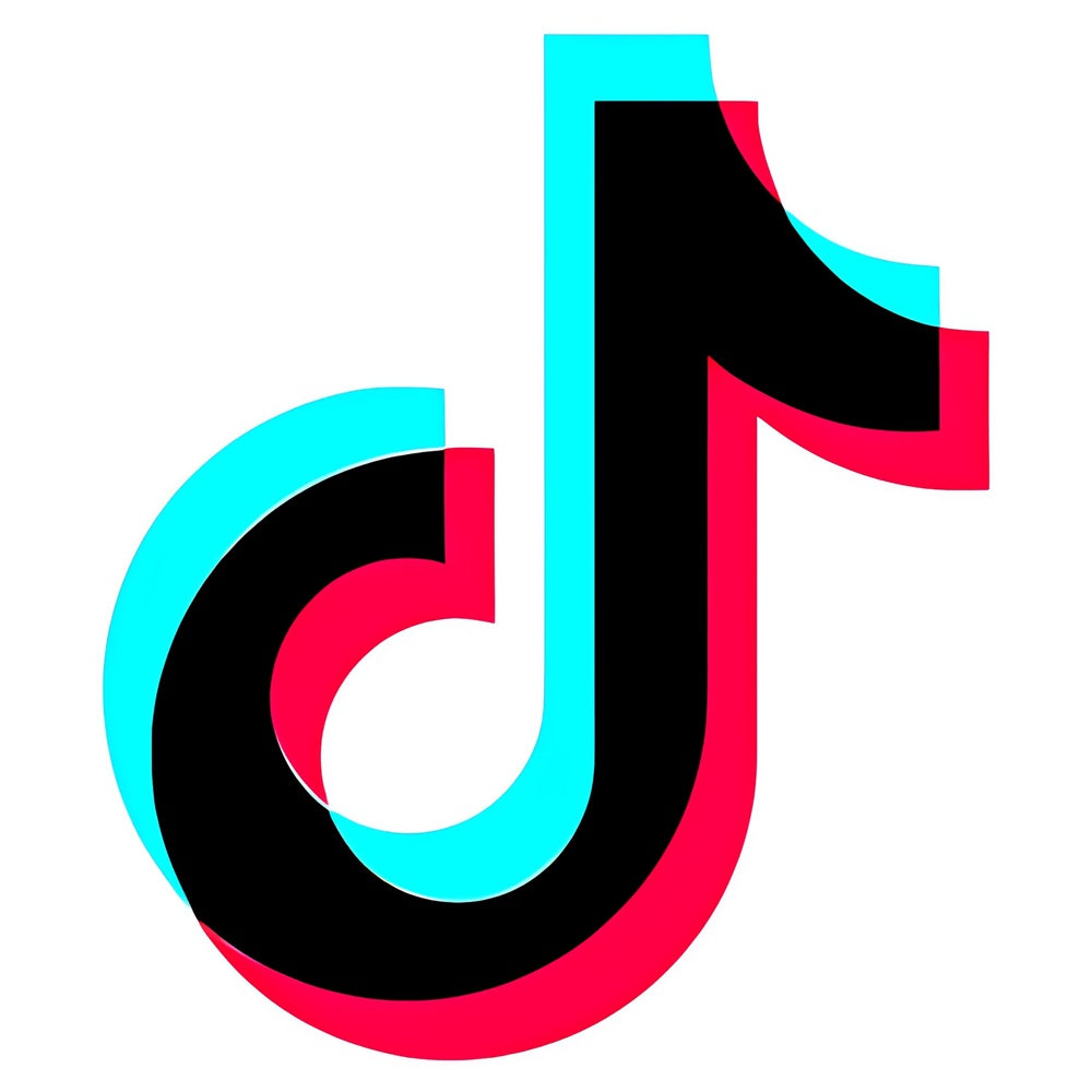 TikTok referencia logo para un signo de neón personalizado